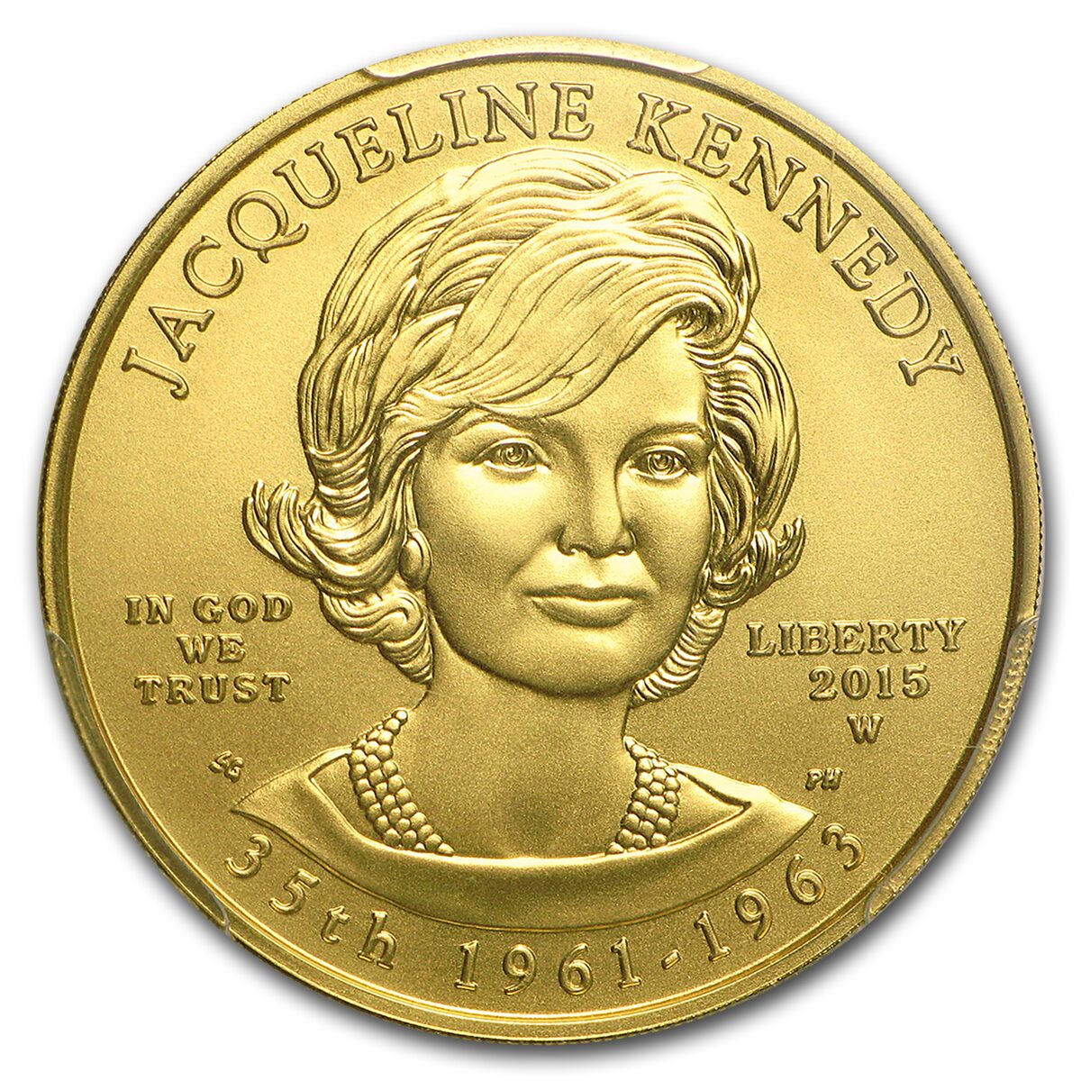 2015-W 1/2 oz Gold Jacqueline Kennedy MS-70 PCGS (FS)