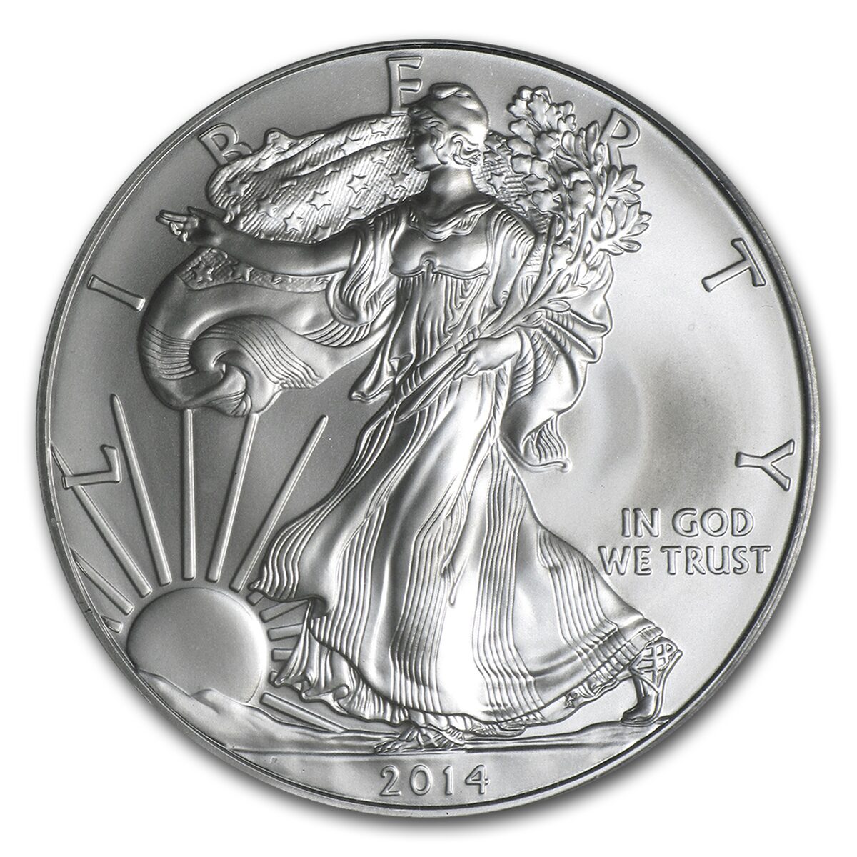 2014 American Silver Eagle MS-69 PCGS