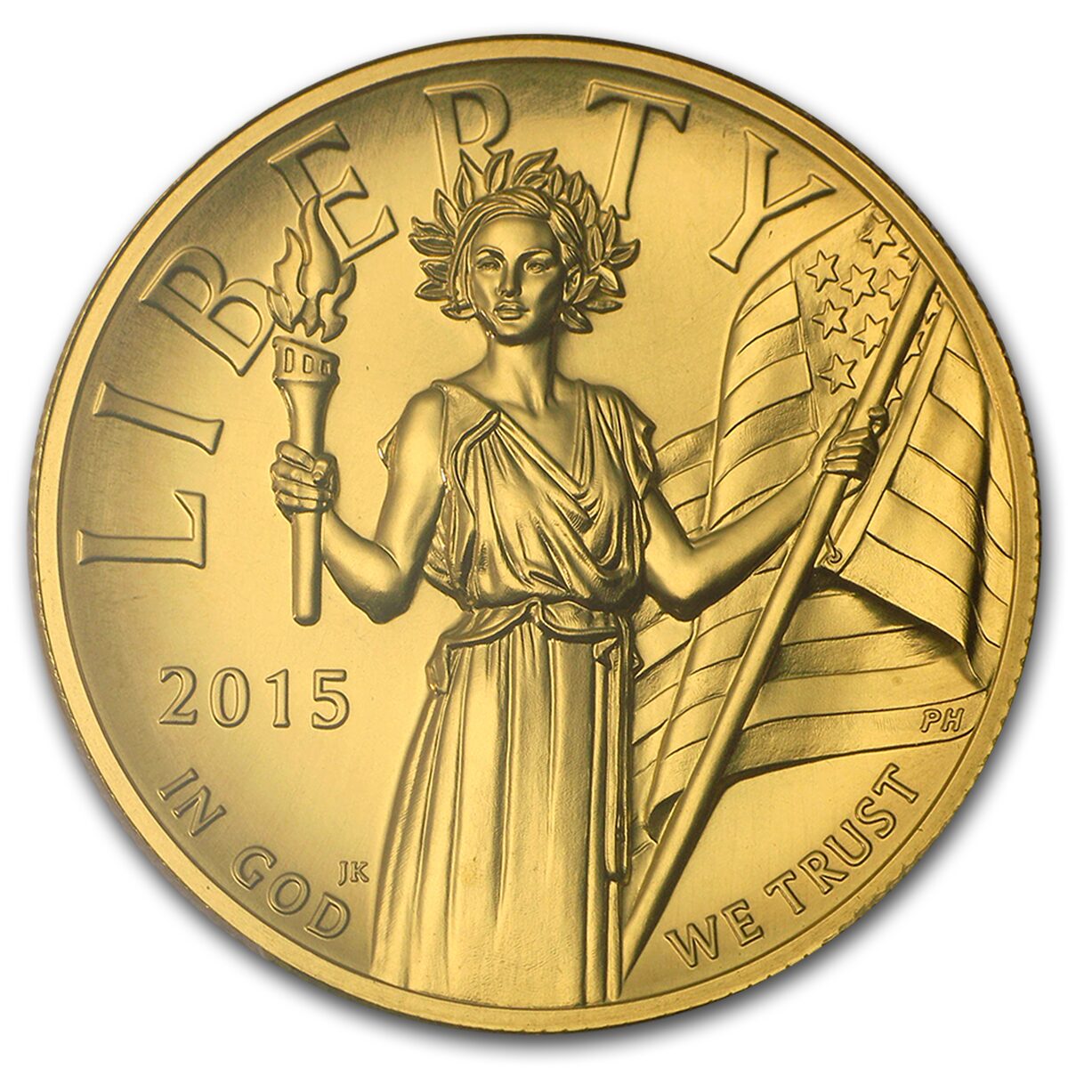 2015-W High Relief American Liberty Gold MS-69 PCGS (FS)