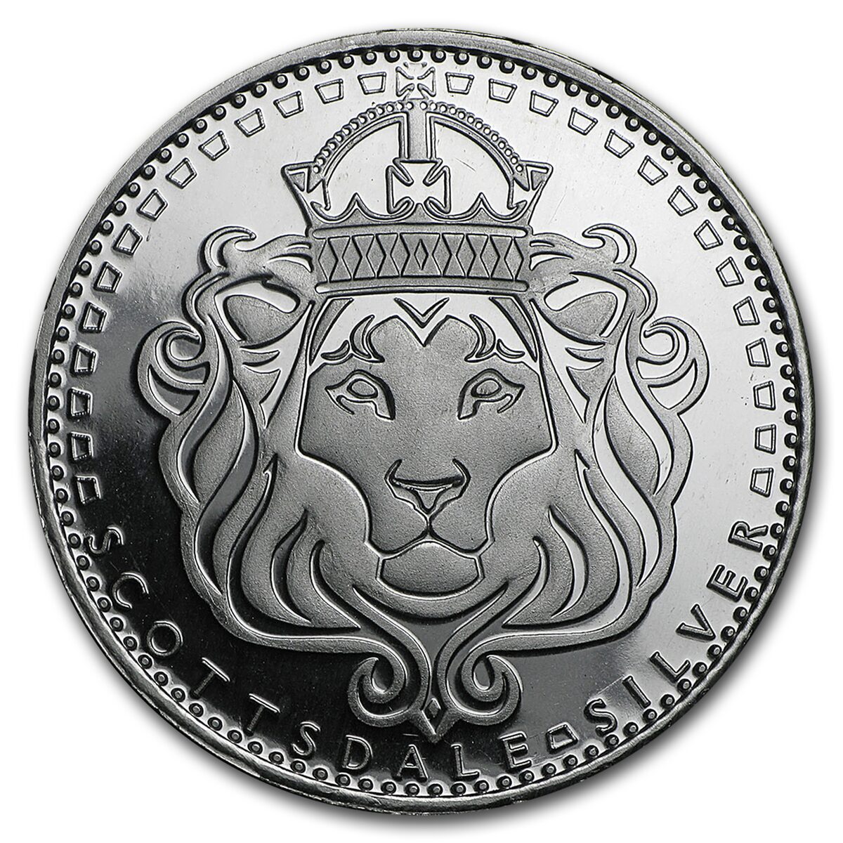 1 oz Silver Round- Scottsdale (Omnia)