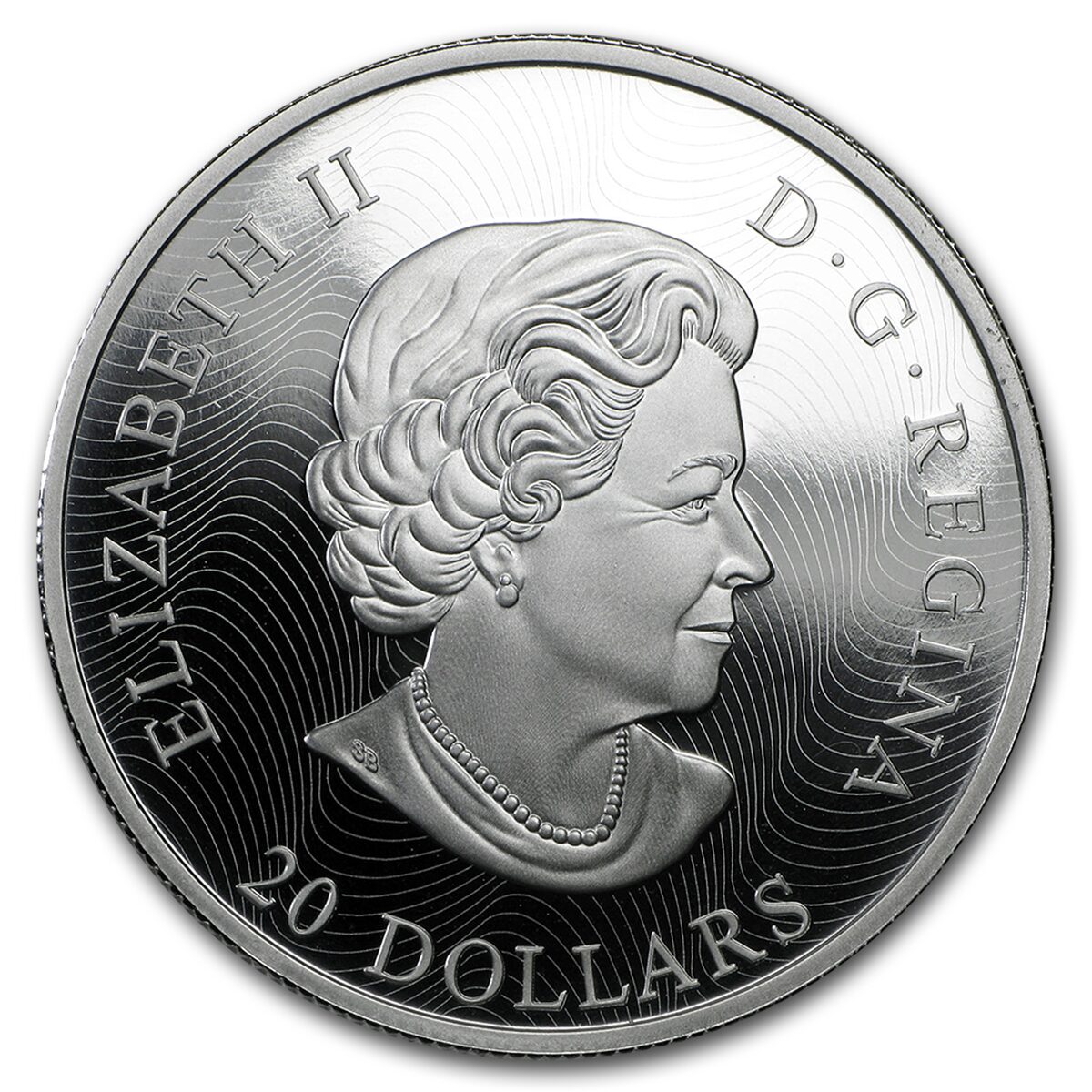 2016 Canada 1 oz Silver $20 Canadian Landscape The Rockies