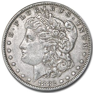 1882 Morgan Dollar XF