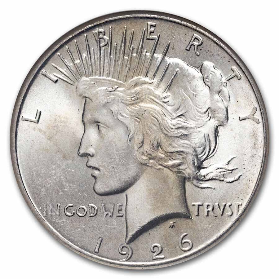 1926 Peace Dollar MS-65 NGC