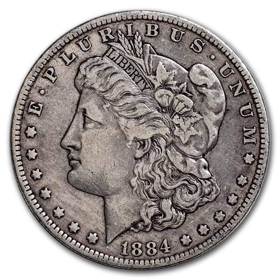 1884-O Morgan Dollar XF