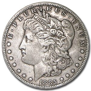 1885-O Morgan Dollar XF