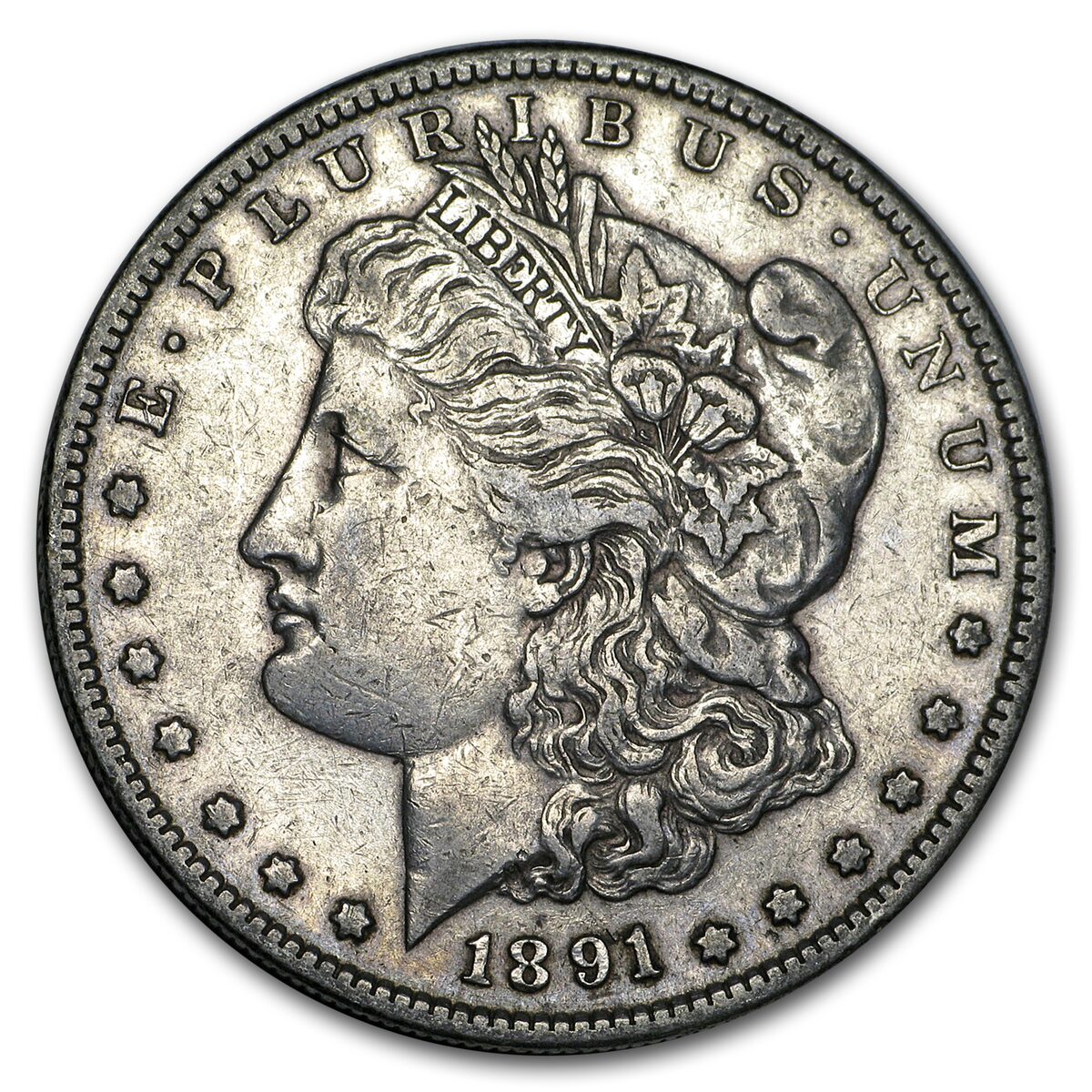1891-S Morgan Dollar XF