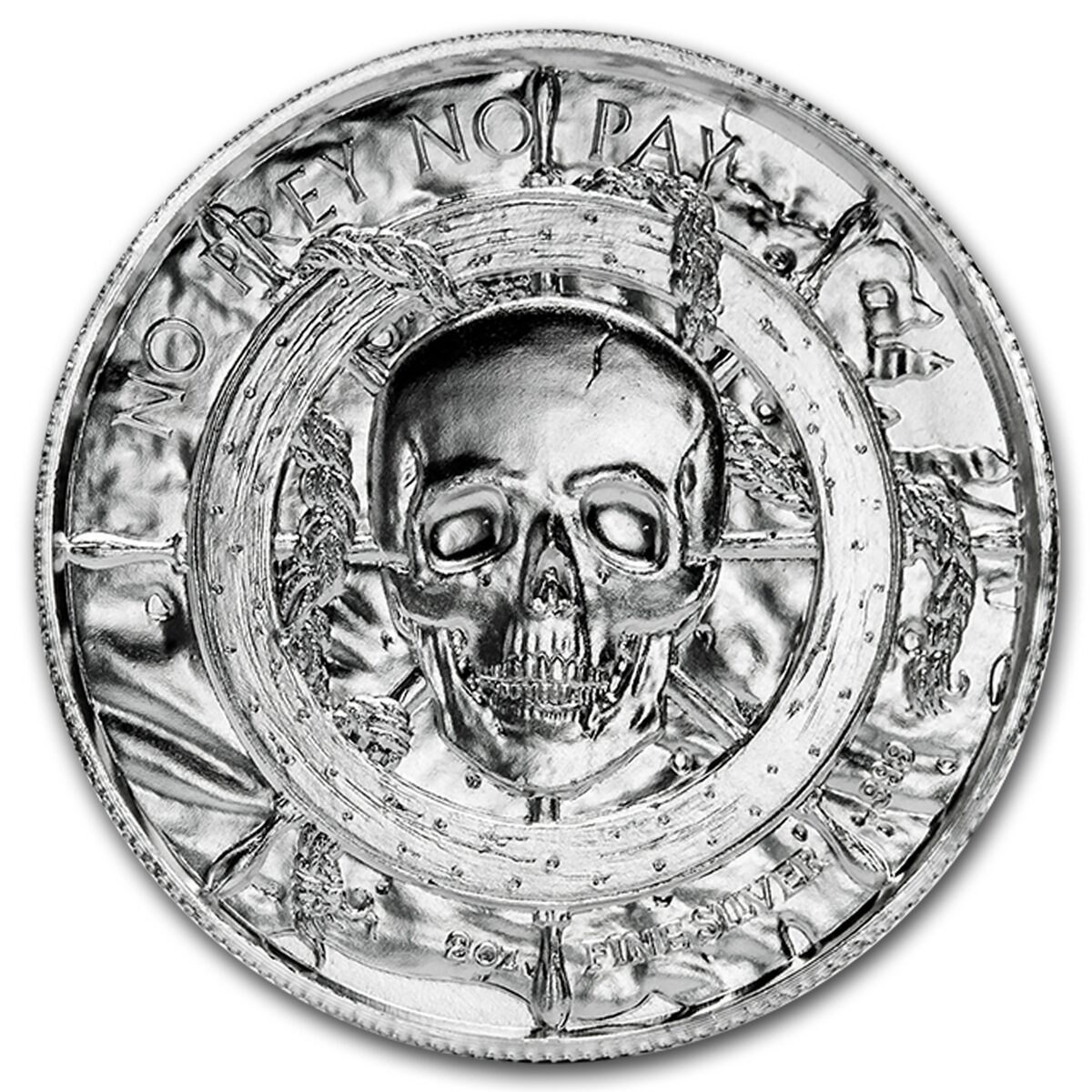 2 oz Silver UHR Round - Privateer Series: The Siren