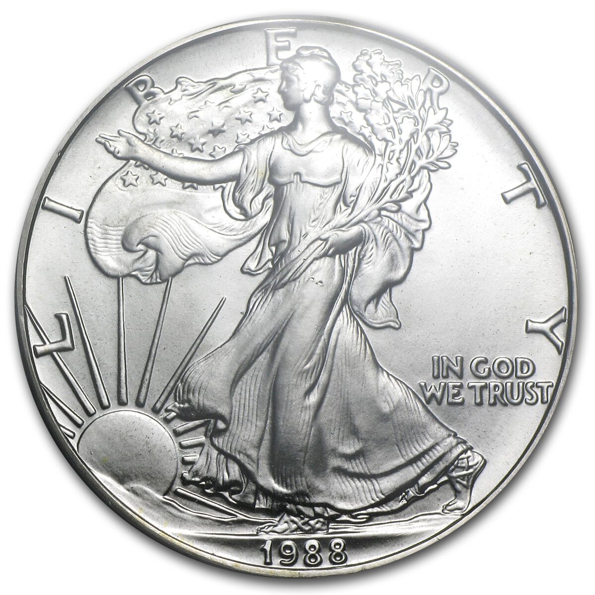 1988 American Silver Eagle MS-69 PCGS
