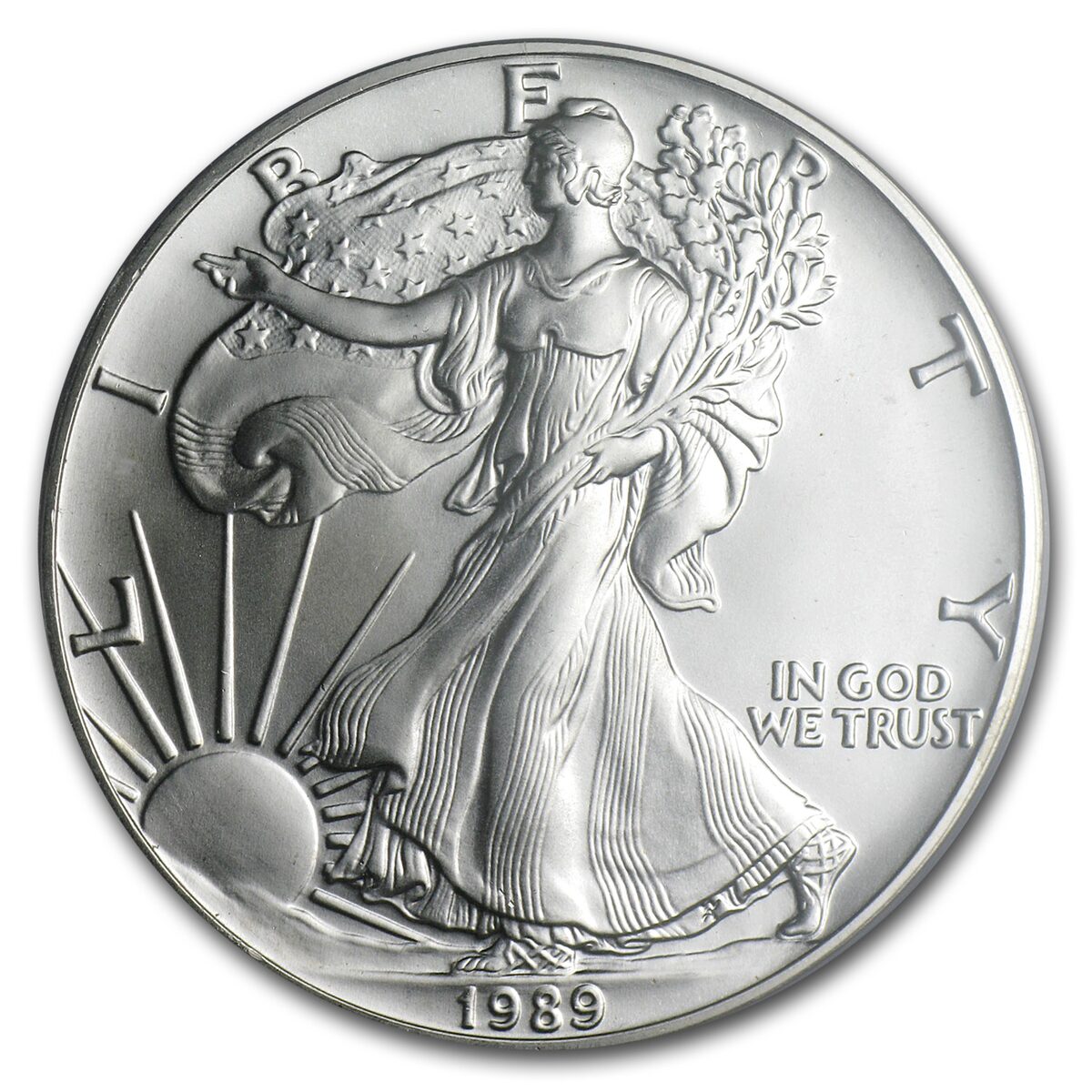 1989 American Silver Eagle MS-69 PCGS