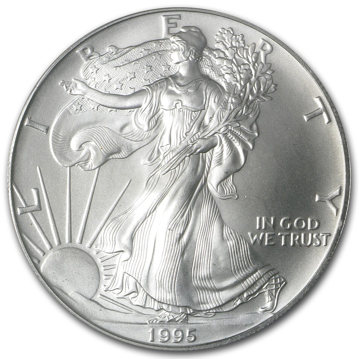 1995 American Silver Eagle MS-69 PCGS