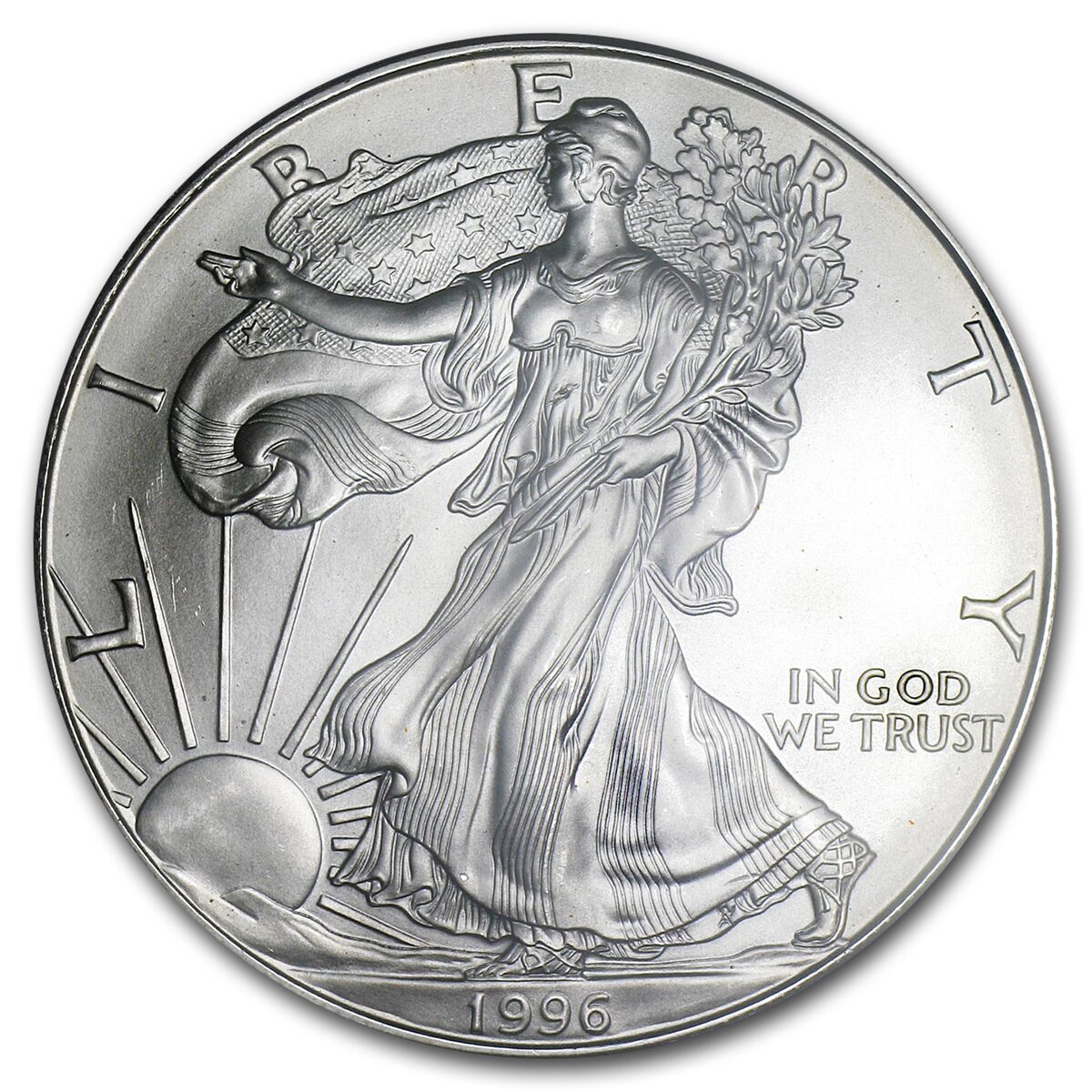 1996 American Silver Eagle MS-69 PCGS
