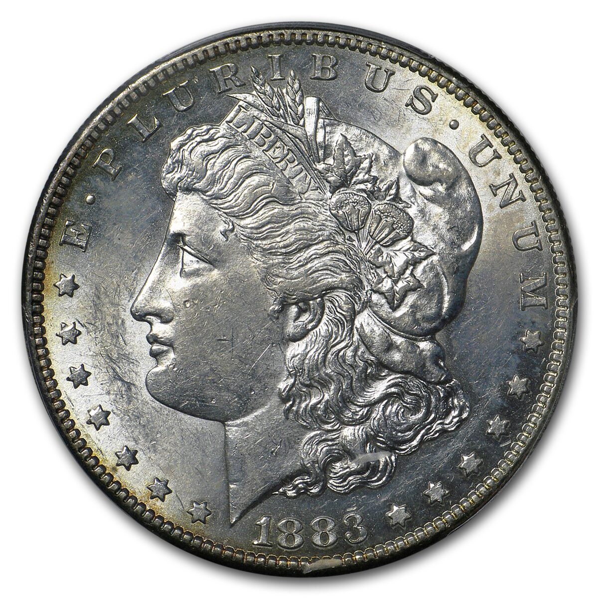 1883-S Morgan Dollar AU-58 PCGS