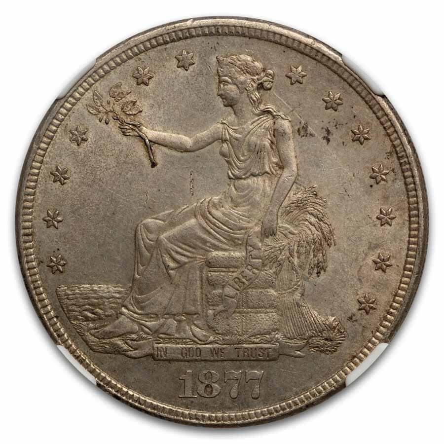 1877-S Trade Dollar MS-62 NGC