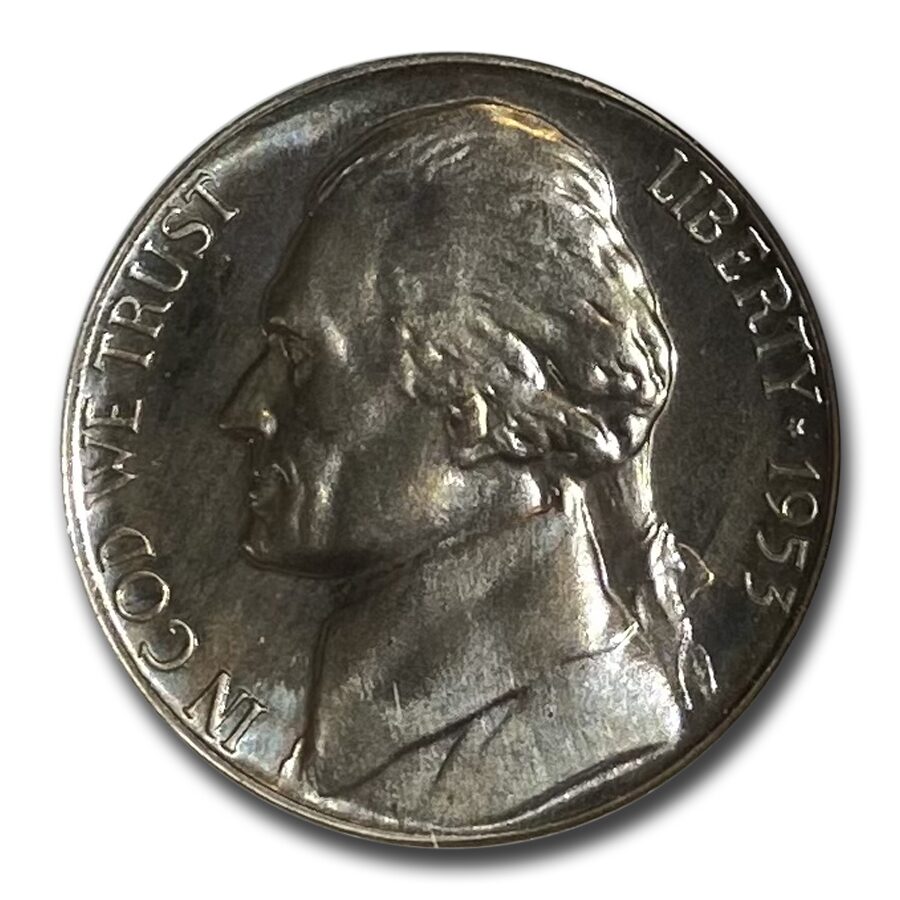 1953 Jefferson Nickel PF-68 Cameo NGC