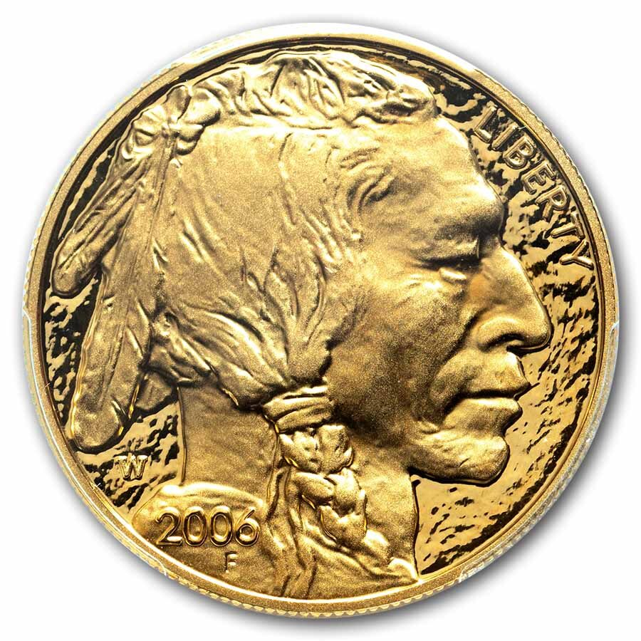 2006-W 1 oz Proof Gold Buffalo PR-70 PCGS (Signed Label)