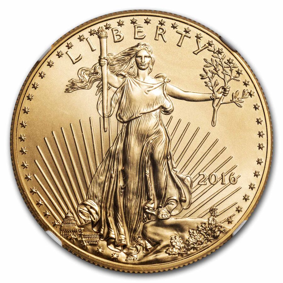 2016 1 oz American Gold Eagle MS-70 NGC (Early Releases)