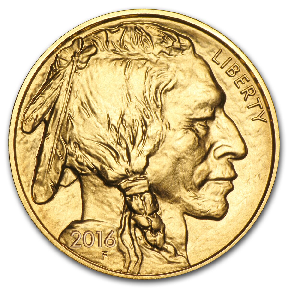 2016 1 oz Gold Buffalo MS-70 PCGS (FS, Black Diamond)