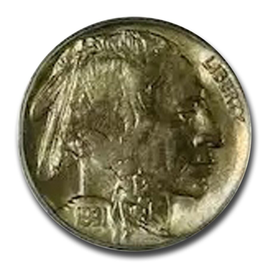 1931-S Buffalo Nickel MS-64 PCGS