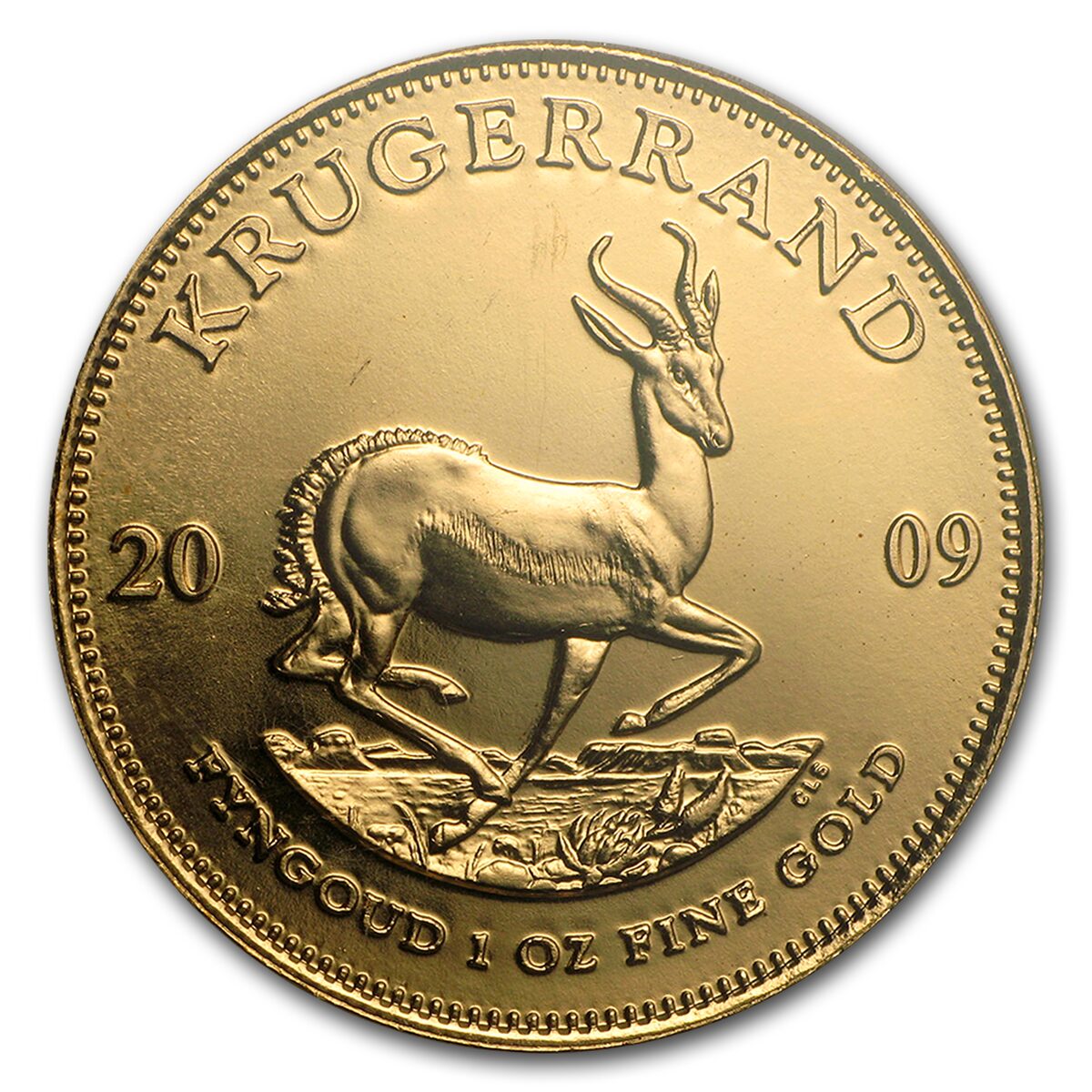 2009 South Africa 1 oz Gold Krugerrand MS-69 PCGS