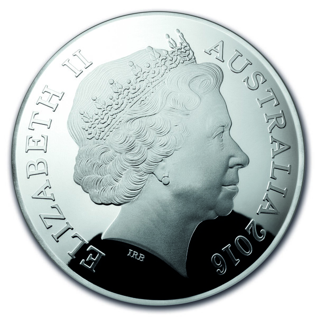 2016 Australia Silver $5 Color Domed Northern Sky Cassiopeia