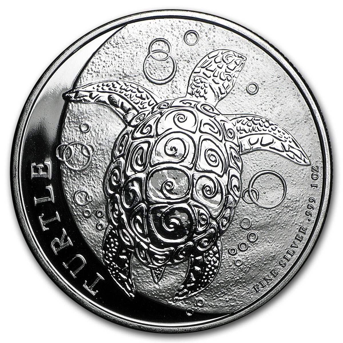 2016 Niue 1 oz Silver $2 Hawksbill Turtle
