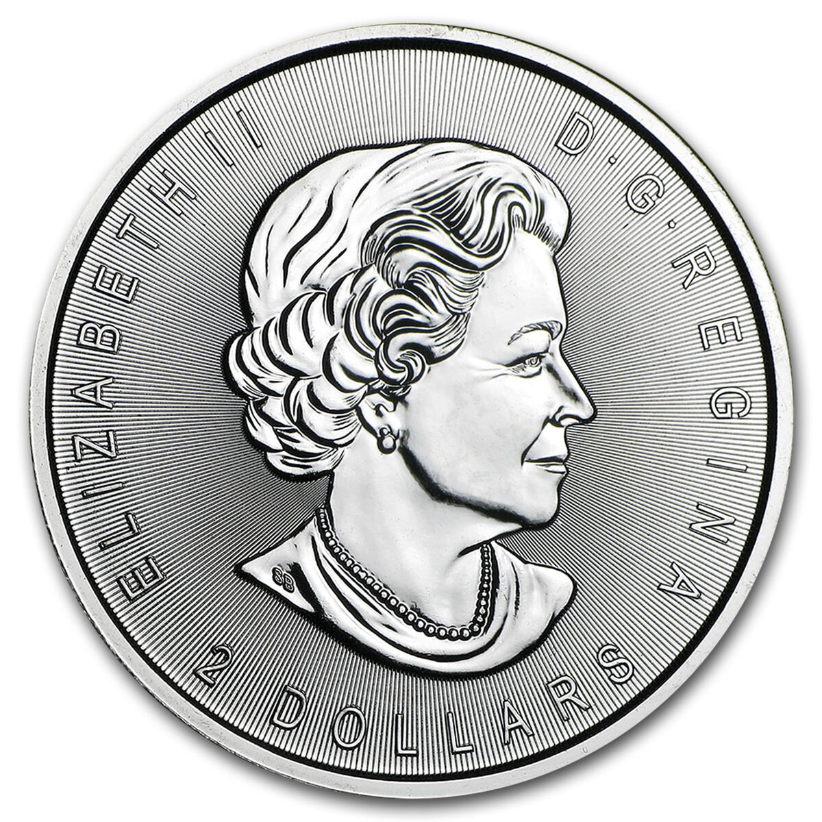 2016 Canada 3/4 oz Silver Howling Wolves BU