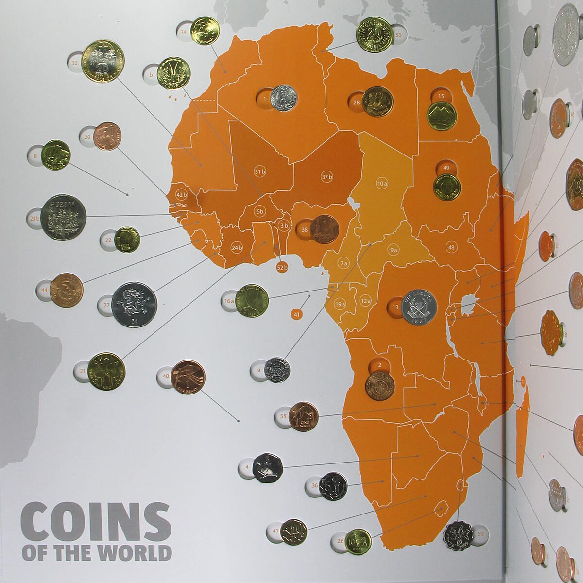 Coins of the World - Africa (41 coins)