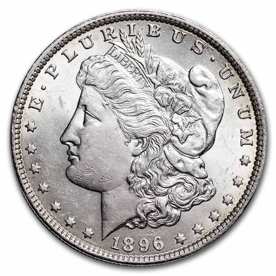1896 Morgan Dollar AU