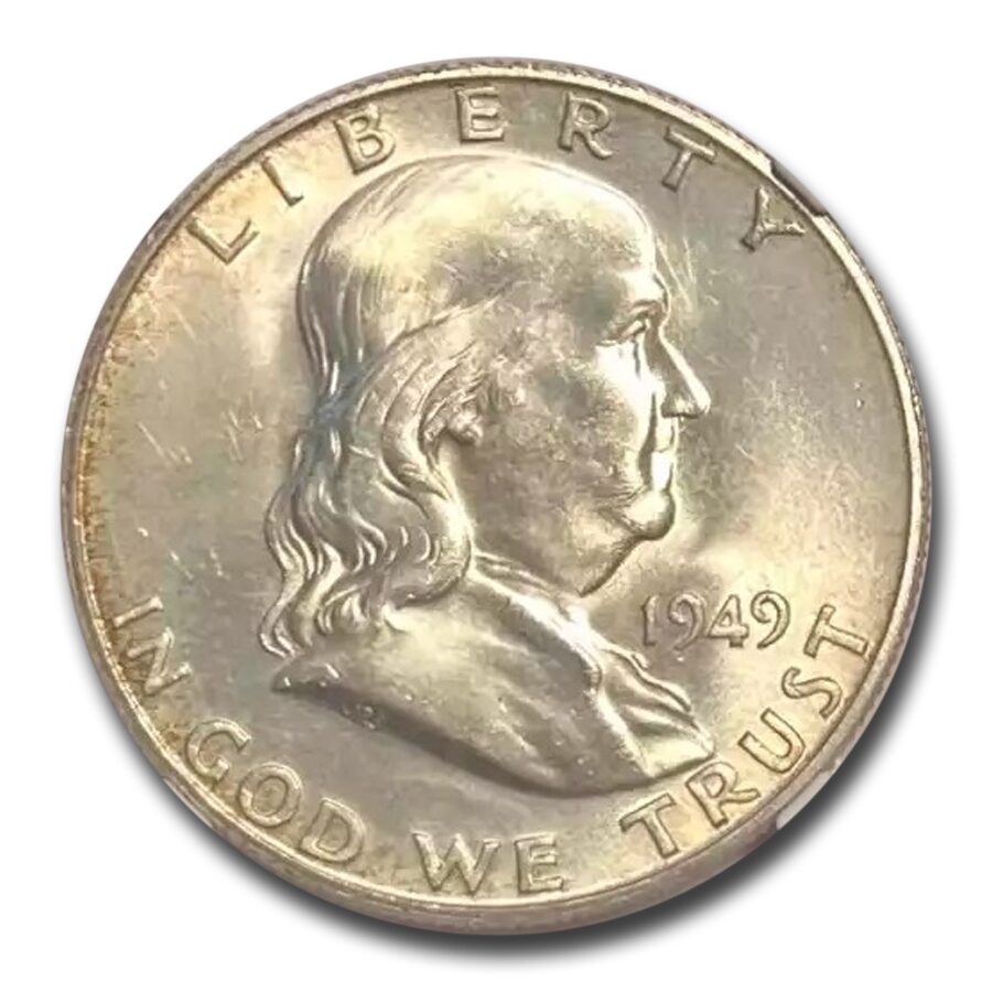 1949-D Franklin Half Dollar MS-64 NGC (FBL)