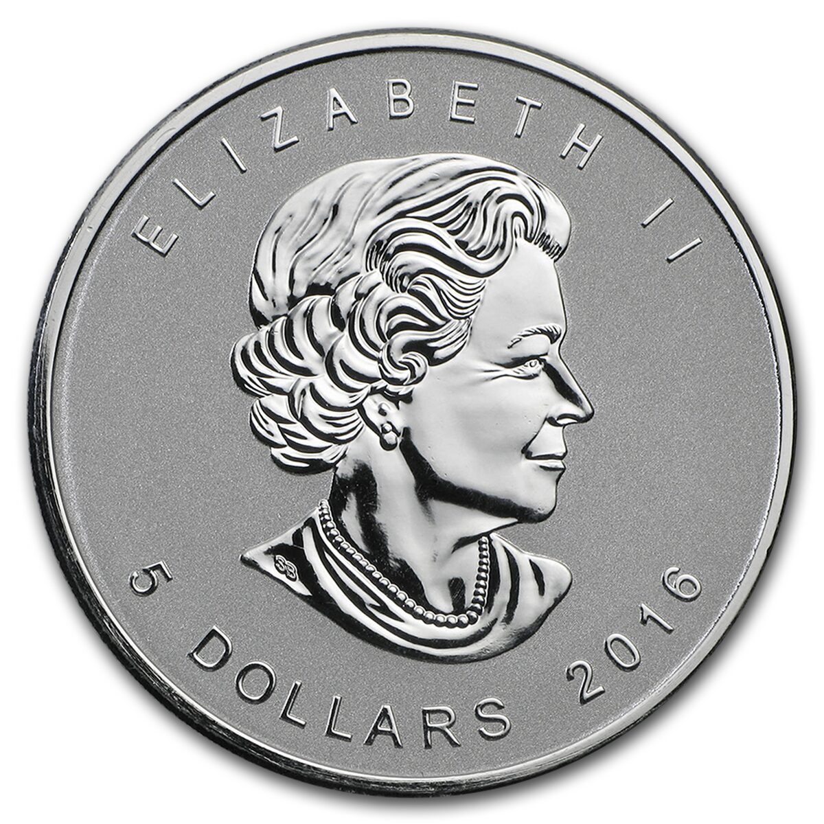 2016 Canada 1 oz Silver Maple Leaf Wolf Privy Reverse Proof