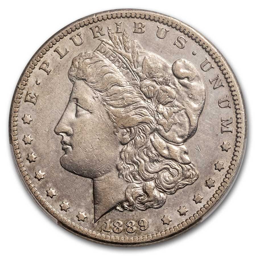 1889-CC Morgan Dollar XF-45 PCGS