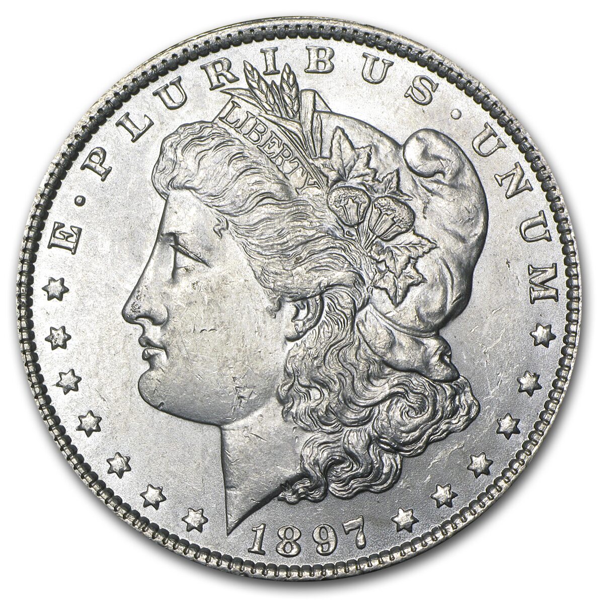1897 Morgan Dollar BU