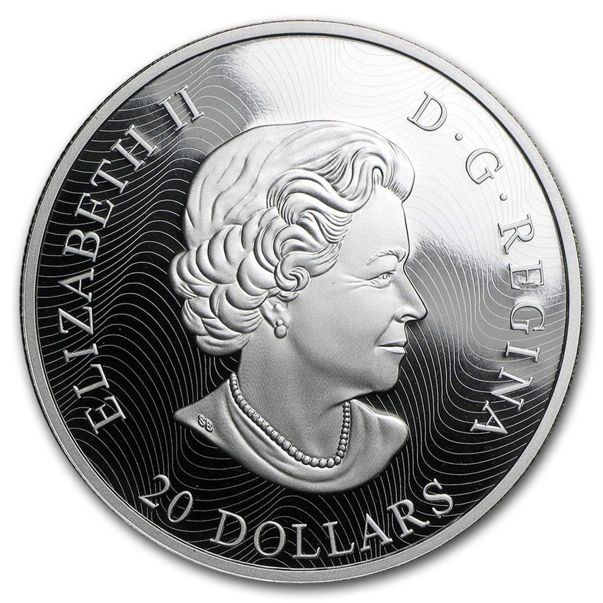 2016 Canada 1 oz Silver $20 Canadian Landscape Ski Chalet