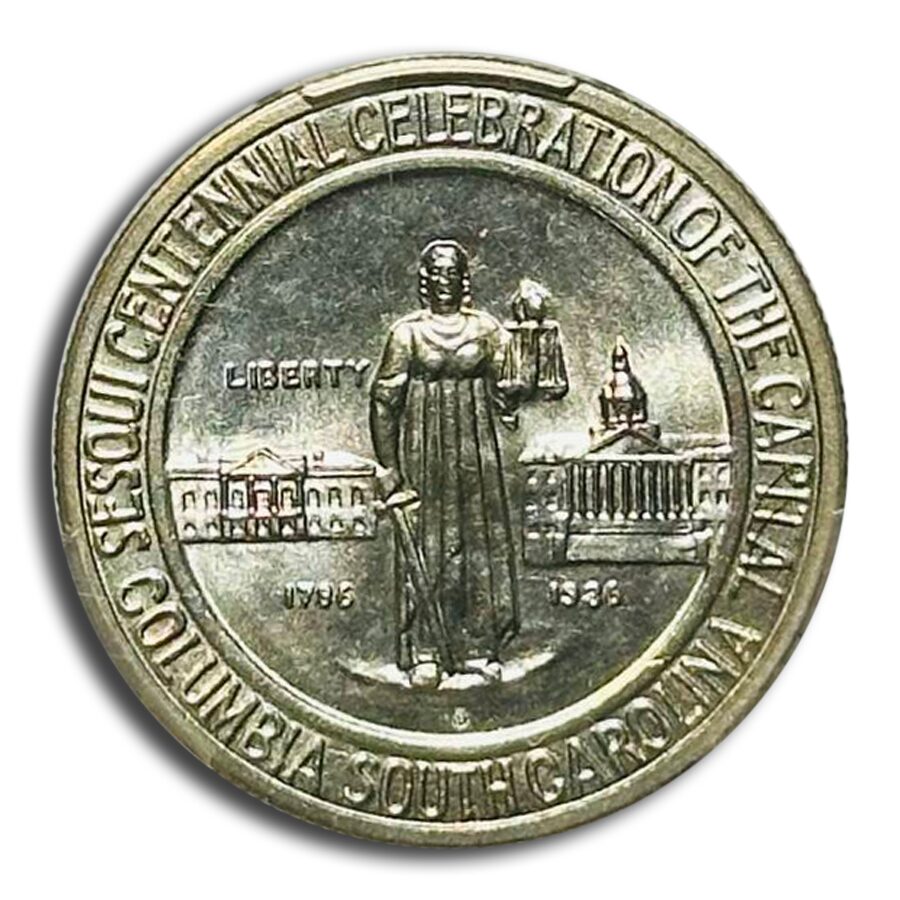 1936-S Columbia, S.C. Commemorative Half Dollar MS-65 PCGS