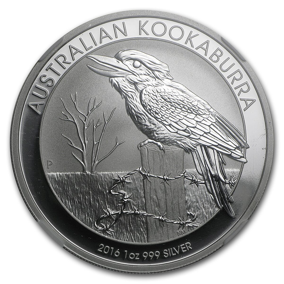 2016 Australia 1 oz Silver Kookaburra MS-70 NGC (Early Release)