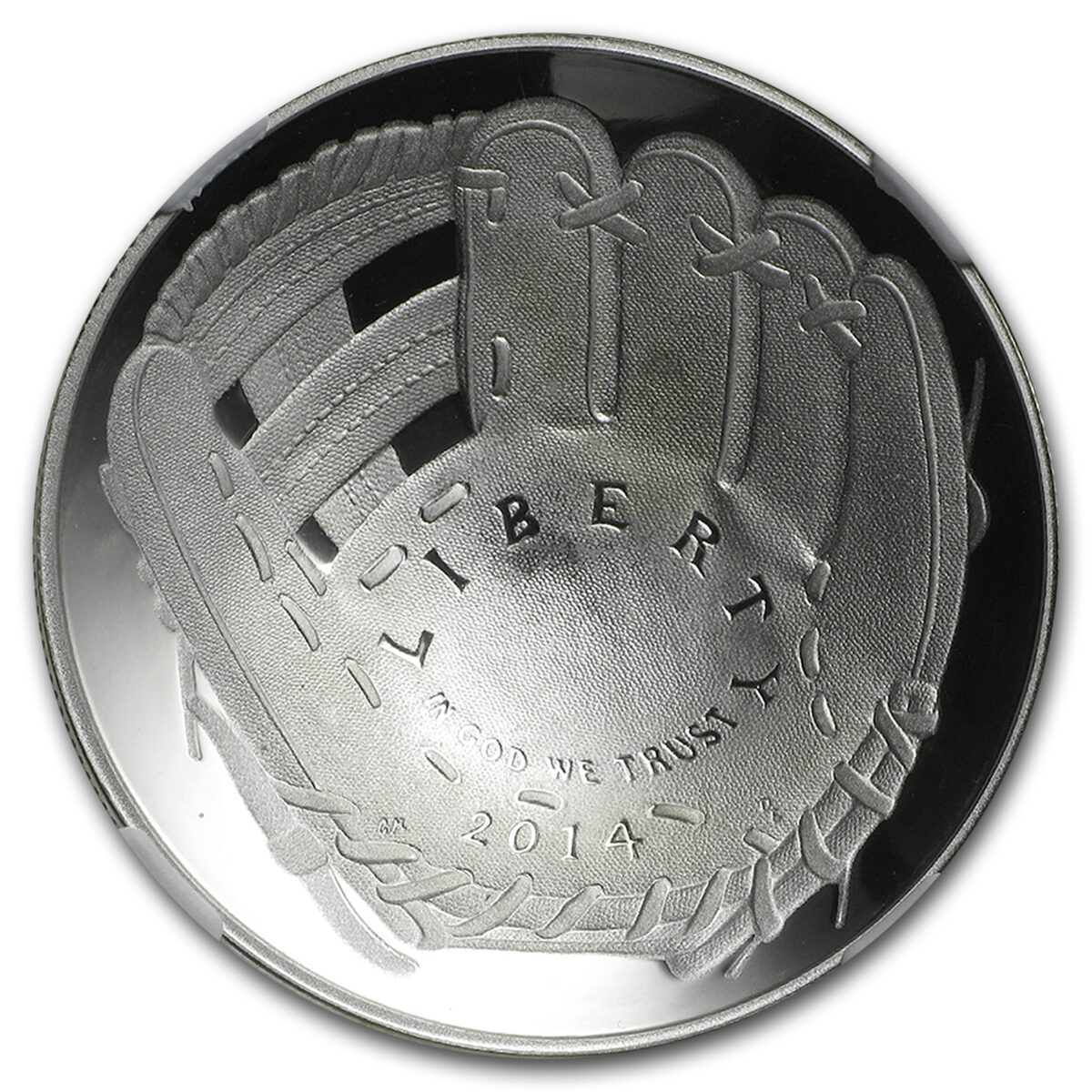 2014-P Baseball HOF $1 Silver Commem PF-70 NGC