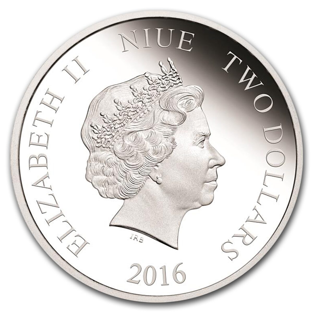 2016 Niue 1 oz Silver Endangered Species Snow Leopard