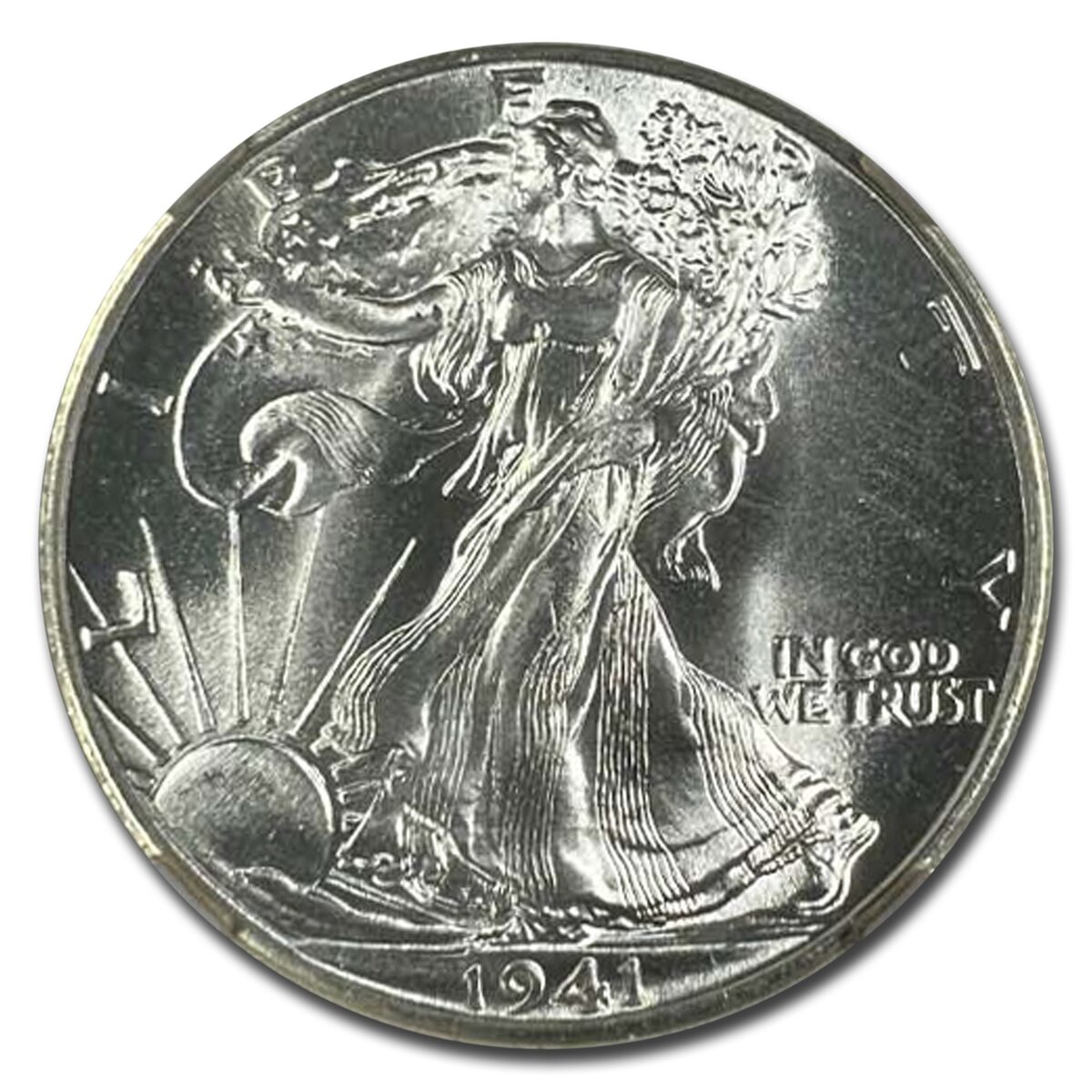 1941 Walking Liberty Half Dollar MS-67 NGC