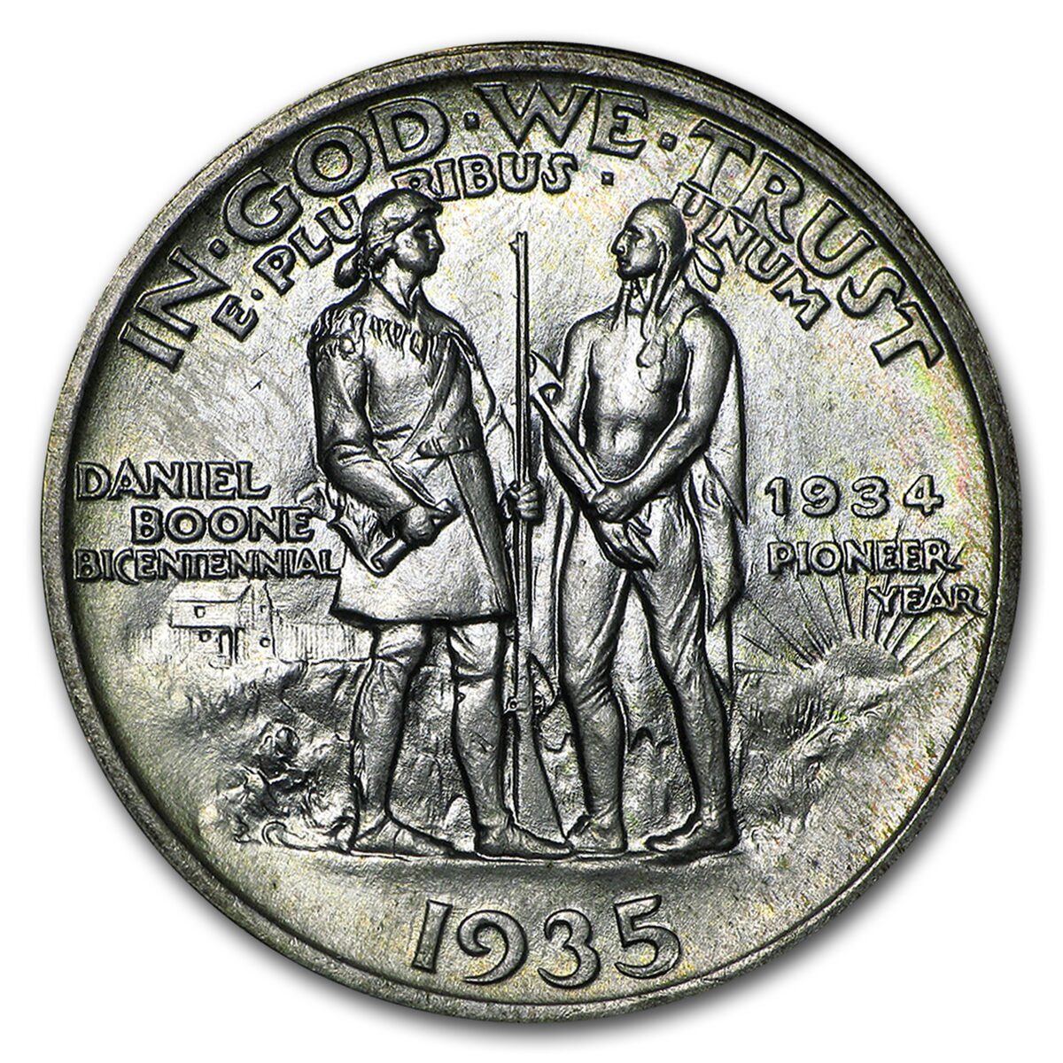 1935/1934 Boone Commemorative Half BU