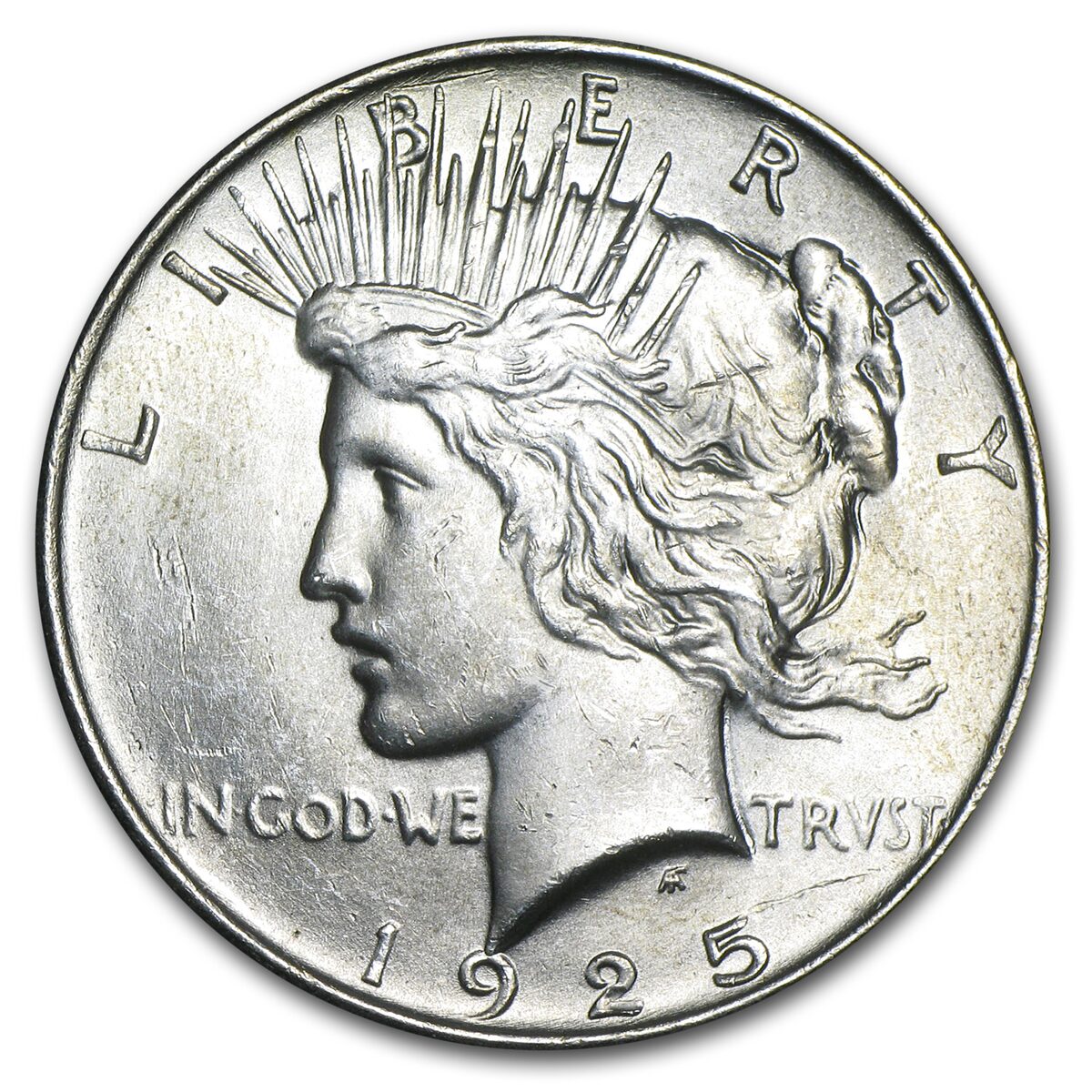 1925 Peace Dollar BU