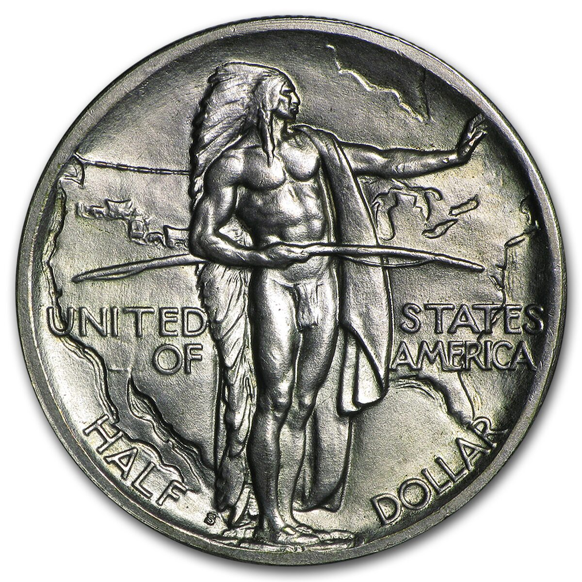1938-S Oregon Trail Memorial Half Dollar Commem Half BU