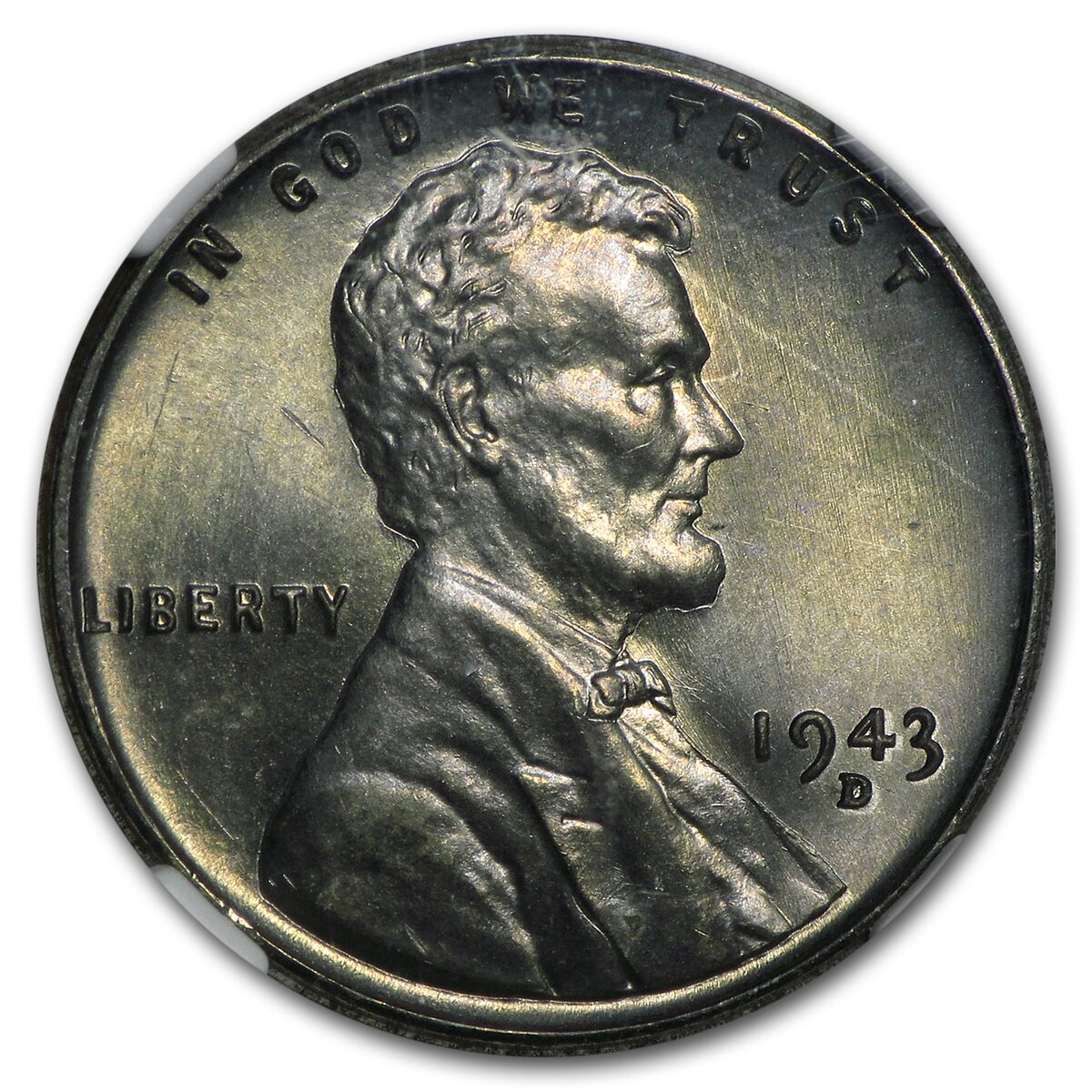 1943-D Lincoln Cent MS-66 NGC
