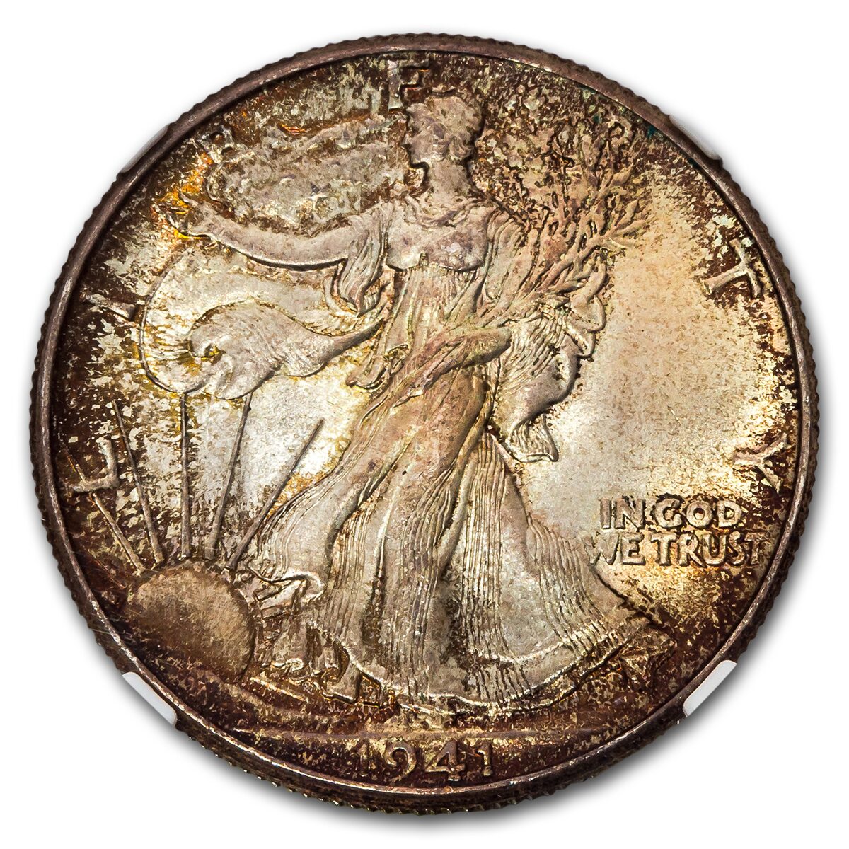 1941 Walking Liberty Half Dollar MS-64 NGC