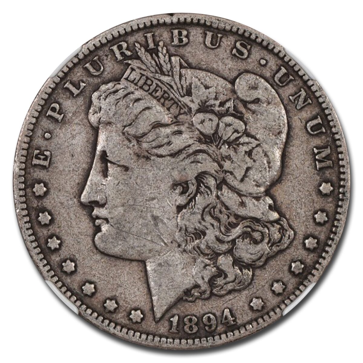 1894 Morgan Dollar Fine-12 NGC