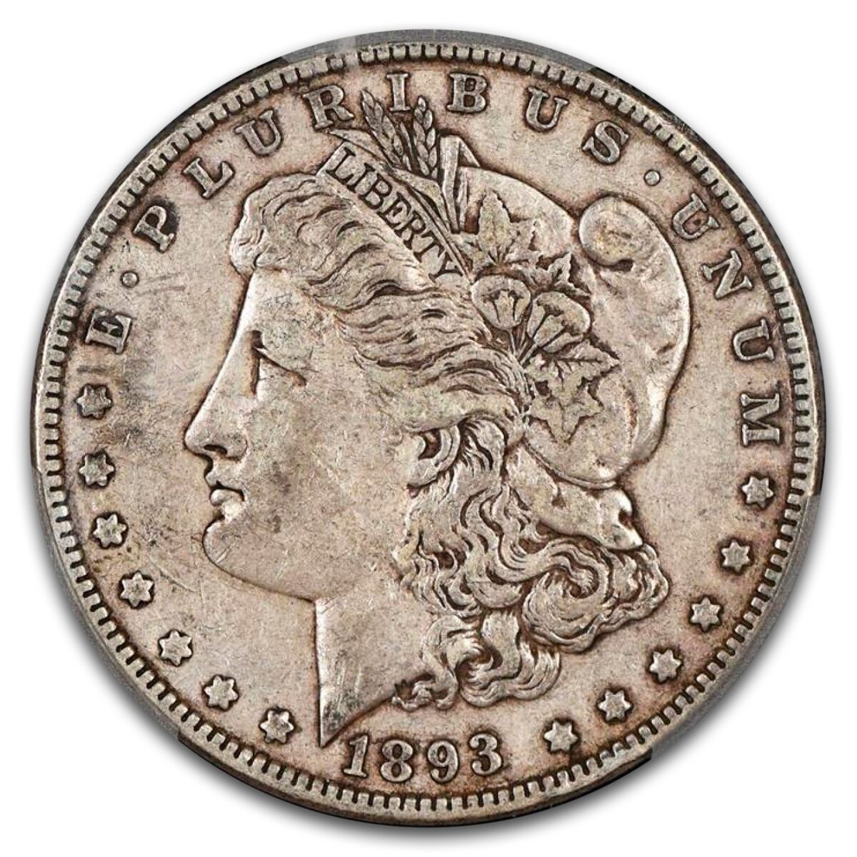 1893 Morgan Dollar VF-35 PCGS