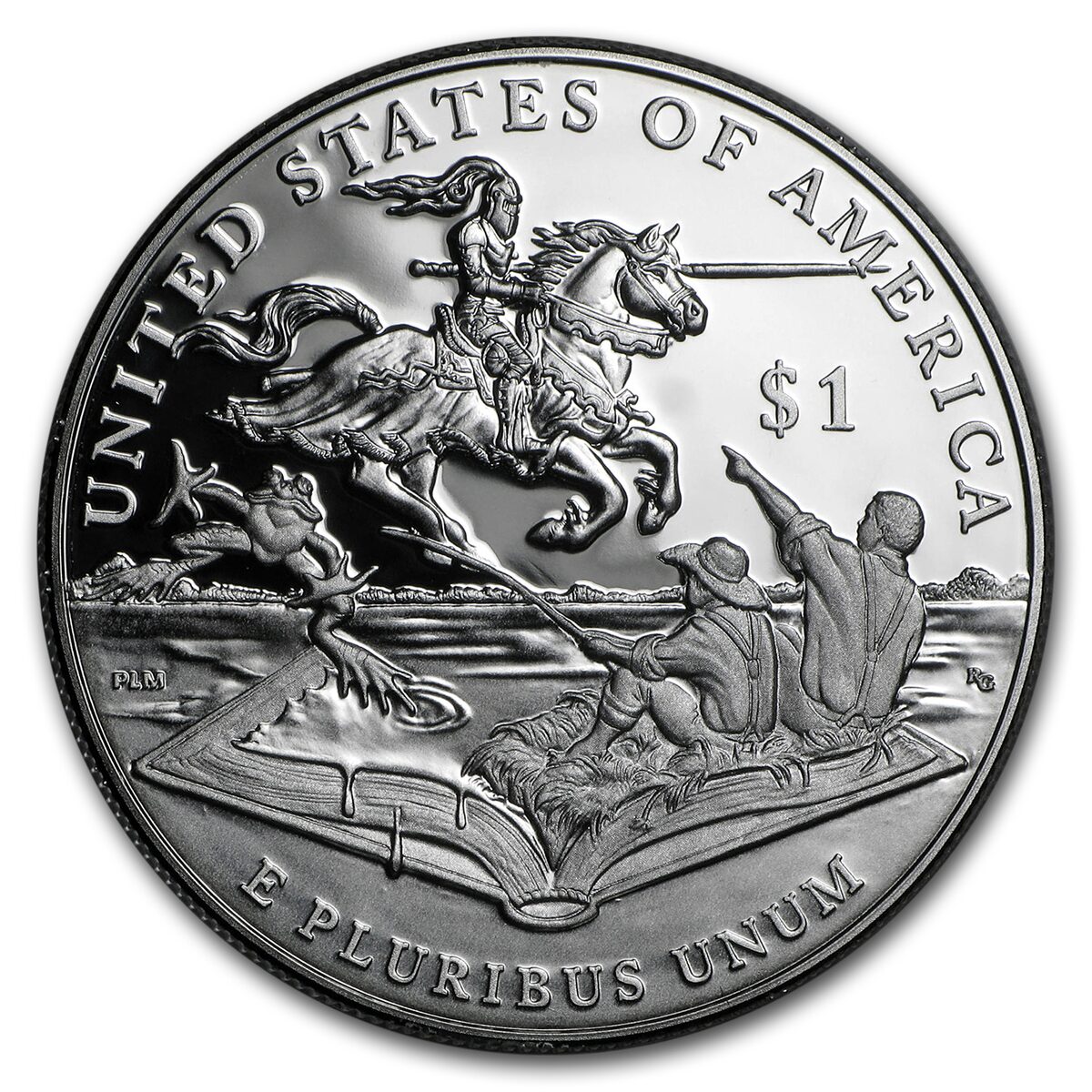 2016-P Mark Twain $1 Silver Commem Proof (w/Box & COA)