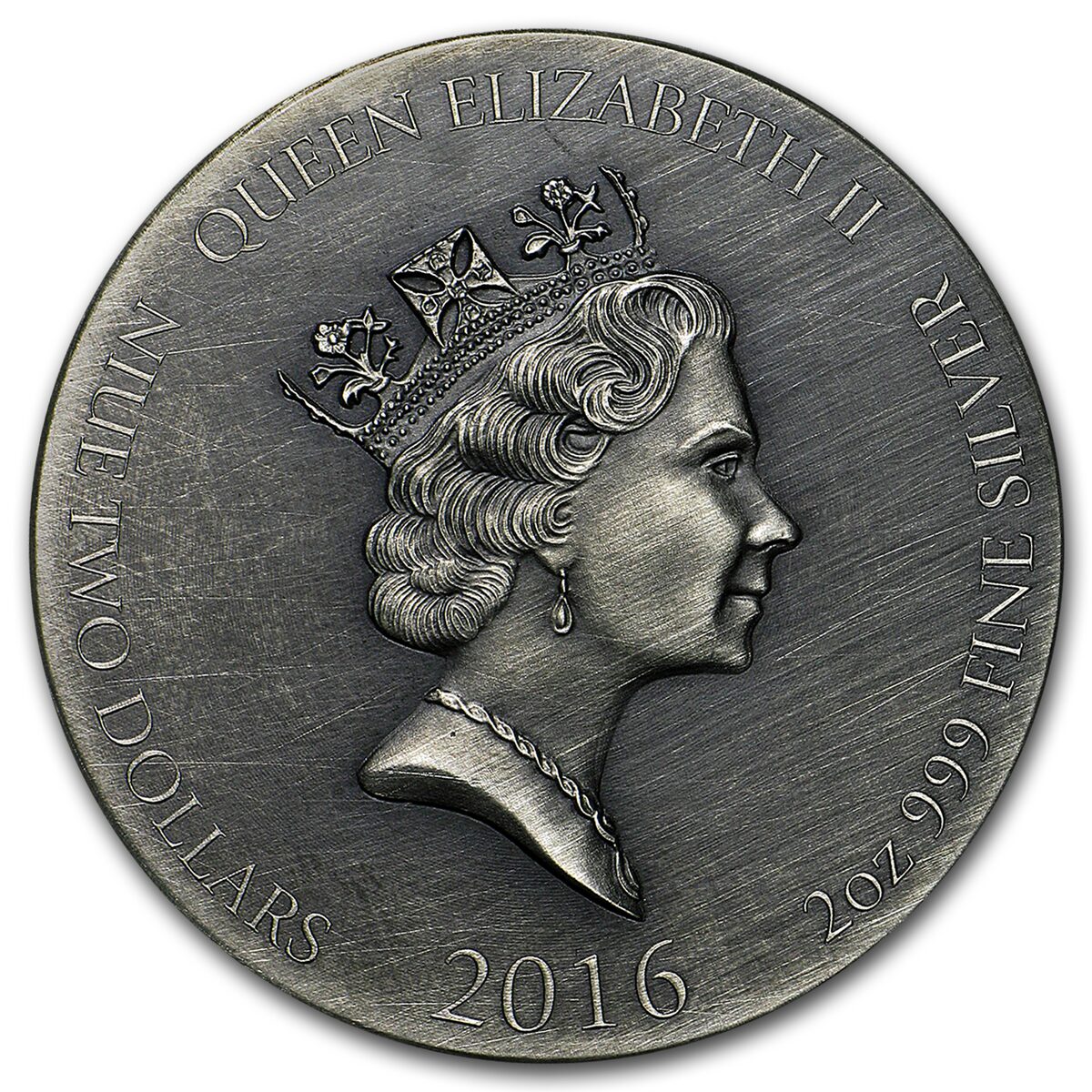 2016 2 oz Silver Coin - Biblical Series (Ezekiel's Vision)