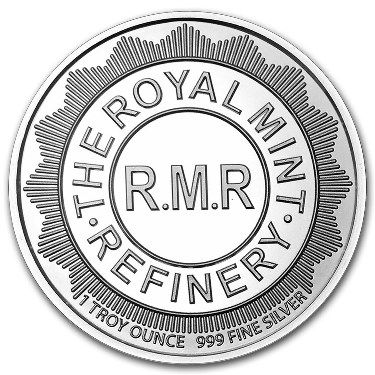 1 oz Silver Round - Royal Mint Refinery (RMR)