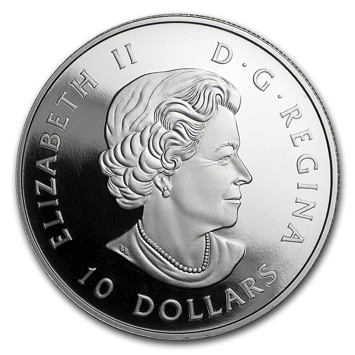 2016 Canada 1/2 oz Silver Reflections Grizzly Bear (Coin Only)