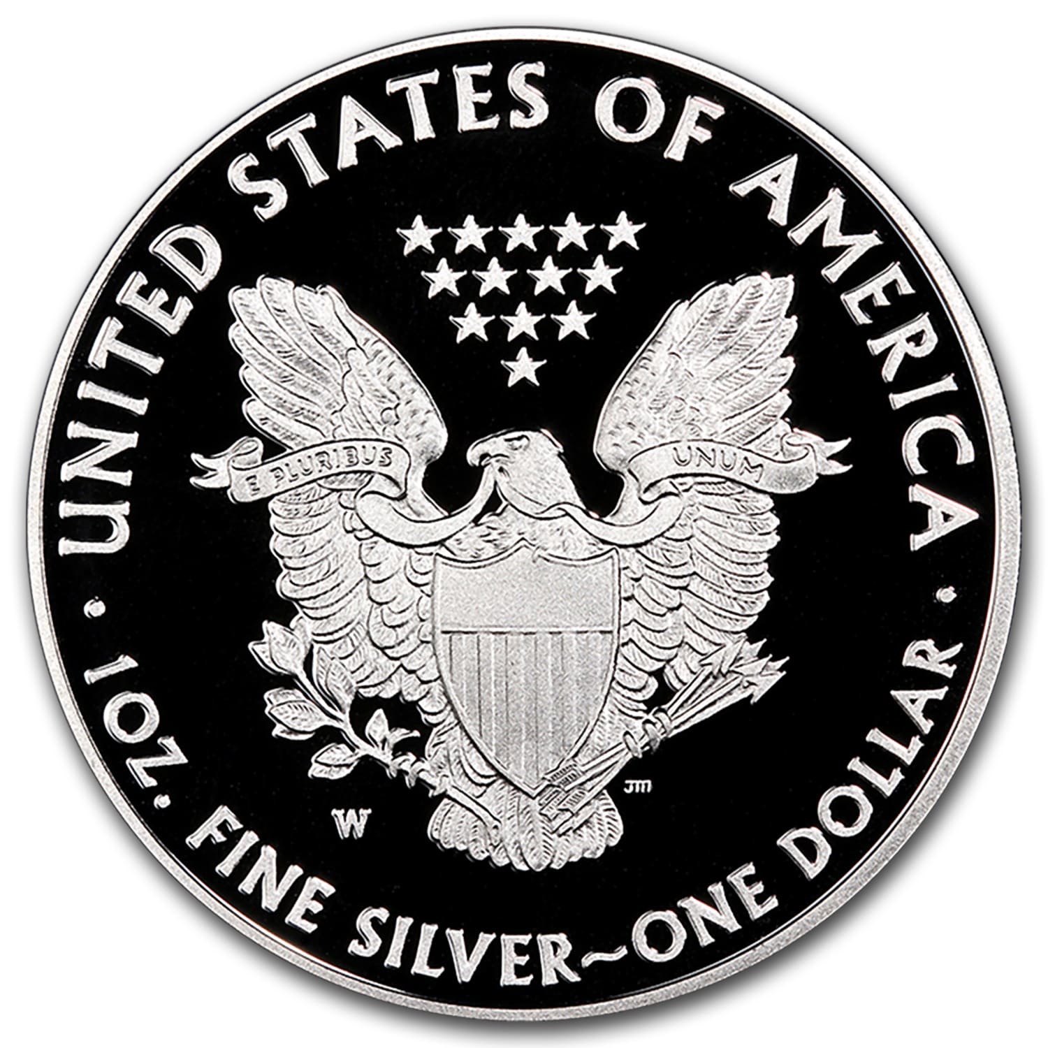 2016-W 1 oz Proof American Silver Eagle (w/Box & COA)